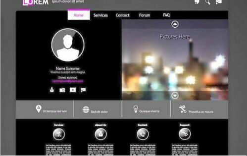 網站建設風格一致體現在哪里?