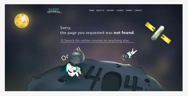 10個充滿創(chuàng)意的404頁面網(wǎng)站建設(shè)欣賞