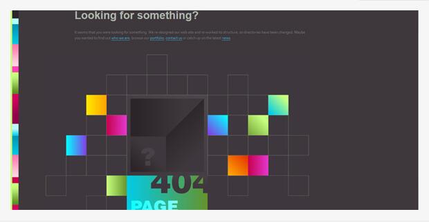 10個充滿創(chuàng)意的404頁面網(wǎng)站建設(shè)欣賞