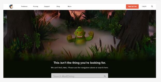 10個充滿創(chuàng)意的404頁面網(wǎng)站建設(shè)欣賞