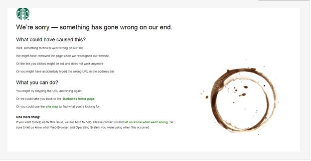 10個充滿創(chuàng)意的404頁面網(wǎng)站建設(shè)欣賞