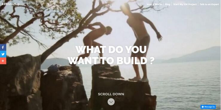 初創企業的網站建設